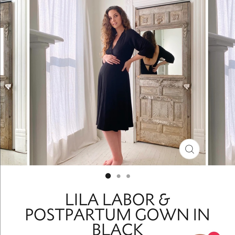 Lila delivery gown